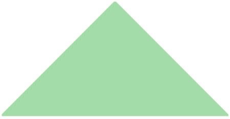 Triangle 73 x 52 x 52