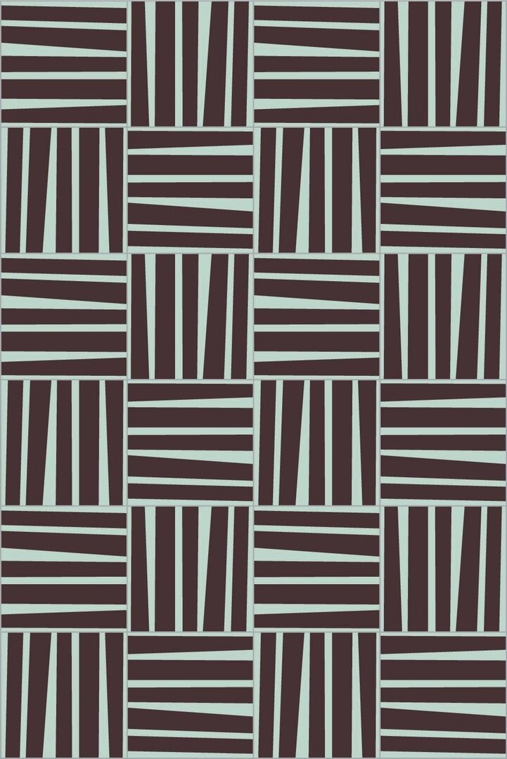 Bisazza cementtegel Square Bandes Vintage 200 x 200