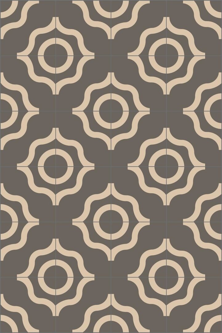 Bisazza cementtegel Square Karl Tortora 200 x 200