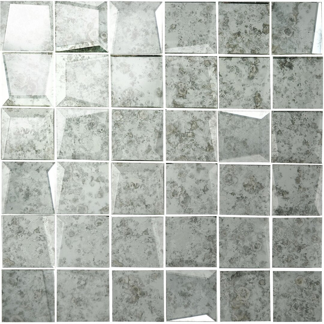 Antique 50mm Facet Mosaic 310 x 310 x 5