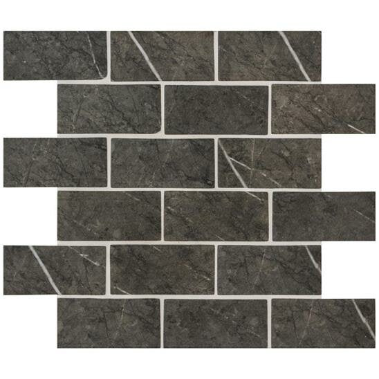 Burano Grey Brickbond 300 x 300 x 5