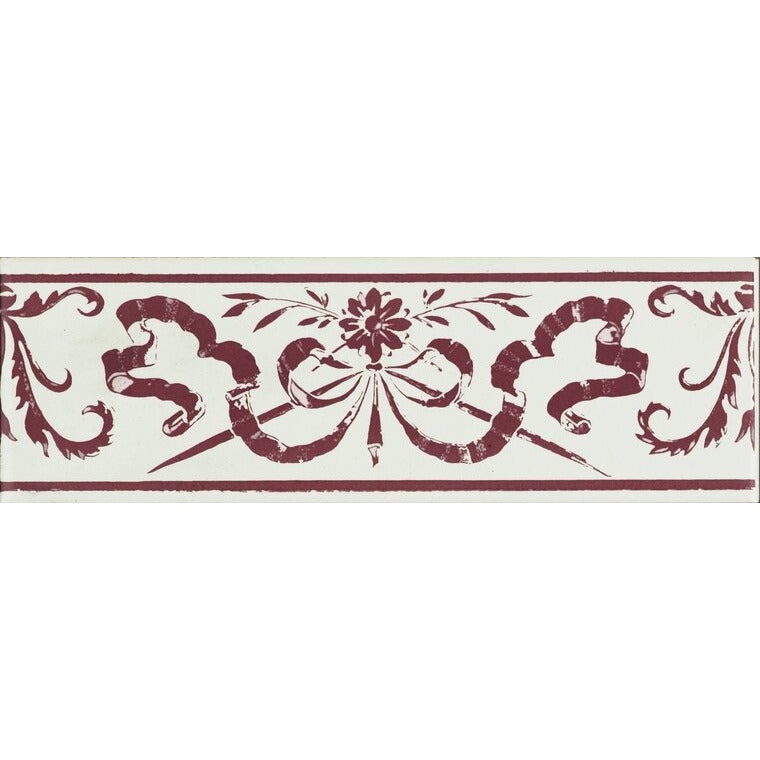 Burgundy Love Knot, 152 x 50 x 7