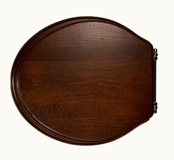 Lavatory Seat - Dark Oak