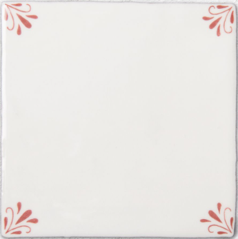 Country Delft Burgundy Ada 130 x 130 x 10