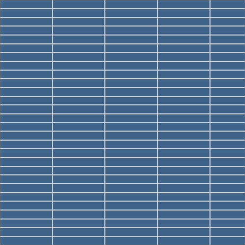 Winckelmans Rectangles 25 x 150 mm (Linear Pattern op net)