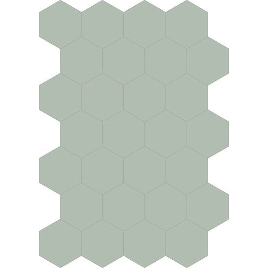 Bisazza cementtegel Hexagon 200 x 230