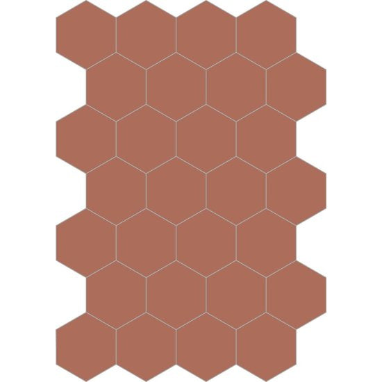 Bisazza cementtegel Hexagon 200 x 230