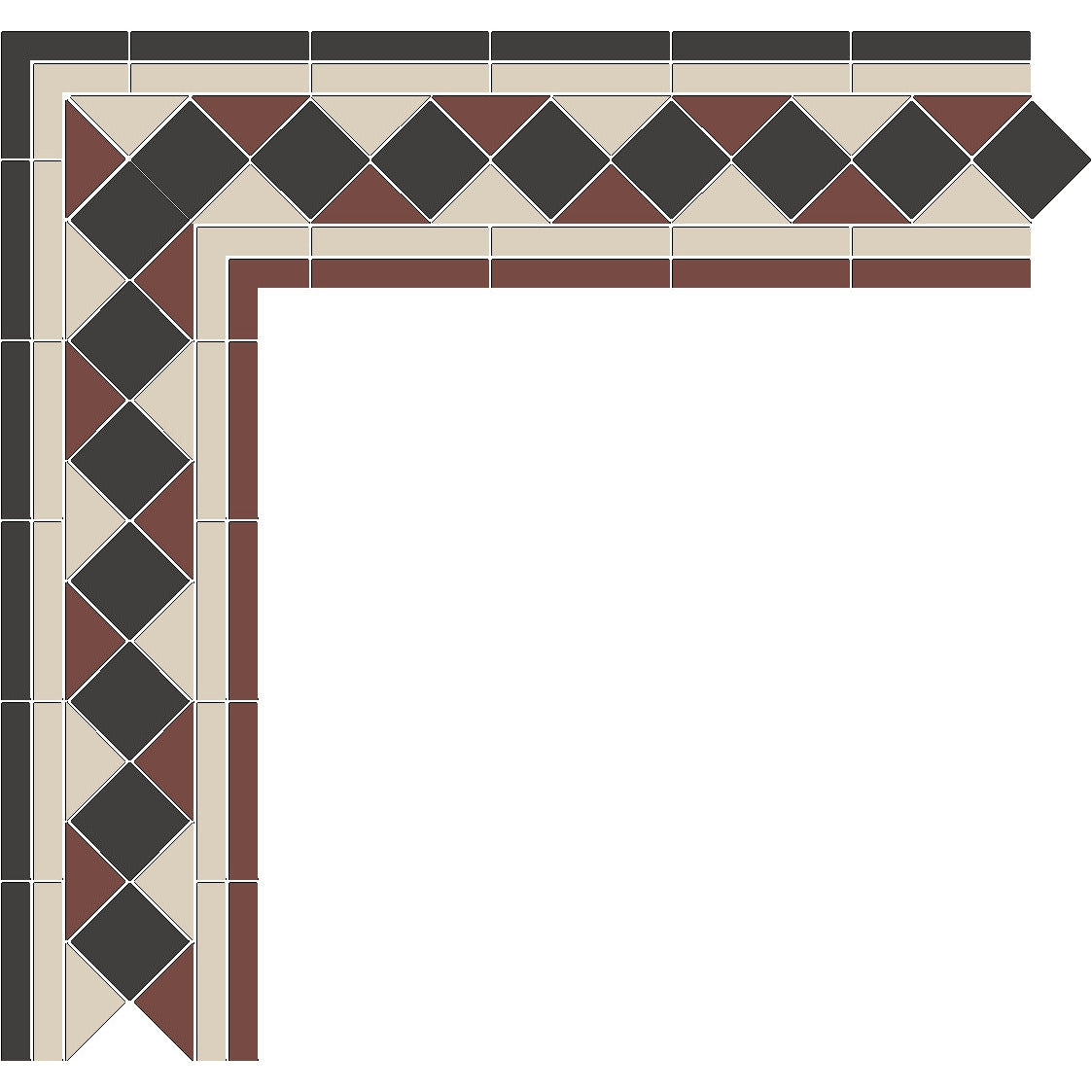 Melbourne With 2 Strips Border A