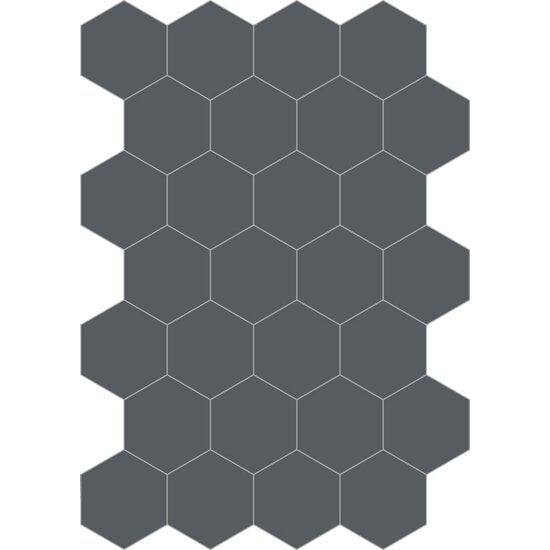 Bisazza cementtegel Hexagon 200 x 230