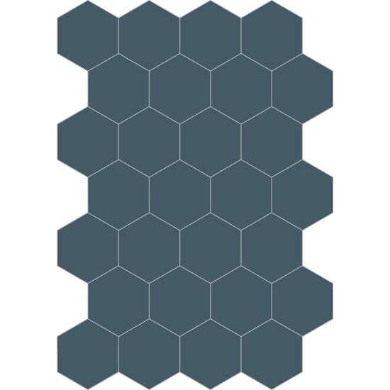 Bisazza cementtegel Hexagon 200 x 230