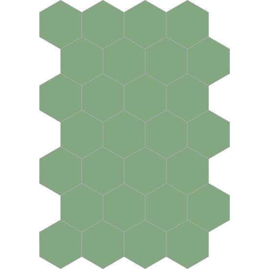 Bisazza cementtegel Hexagon 200 x 230