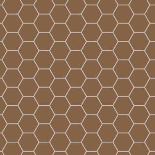 Winckelmans Hexagon 100 mm (op net 293 x 303 x 9)