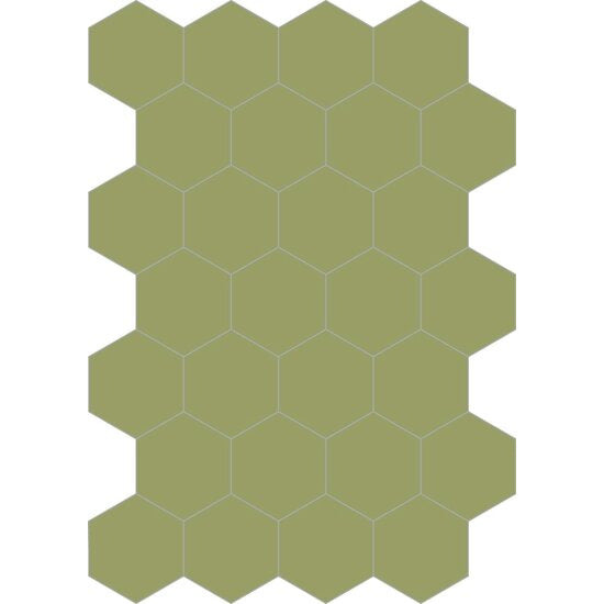 Bisazza cementtegel Hexagon 200 x 230