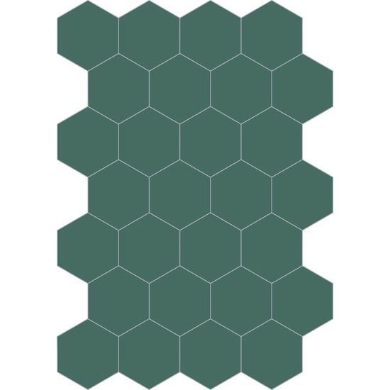 Bisazza cementtegel Hexagon 200 x 230