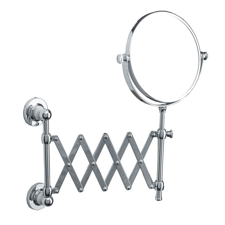 Porcelain Stem - Extending Wall Mounted Shaving Mirror