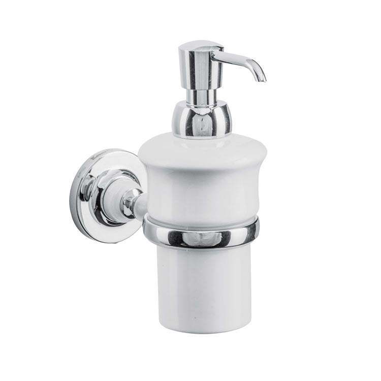 Porcelain Stem - Wall Mounted Soap Dispenser