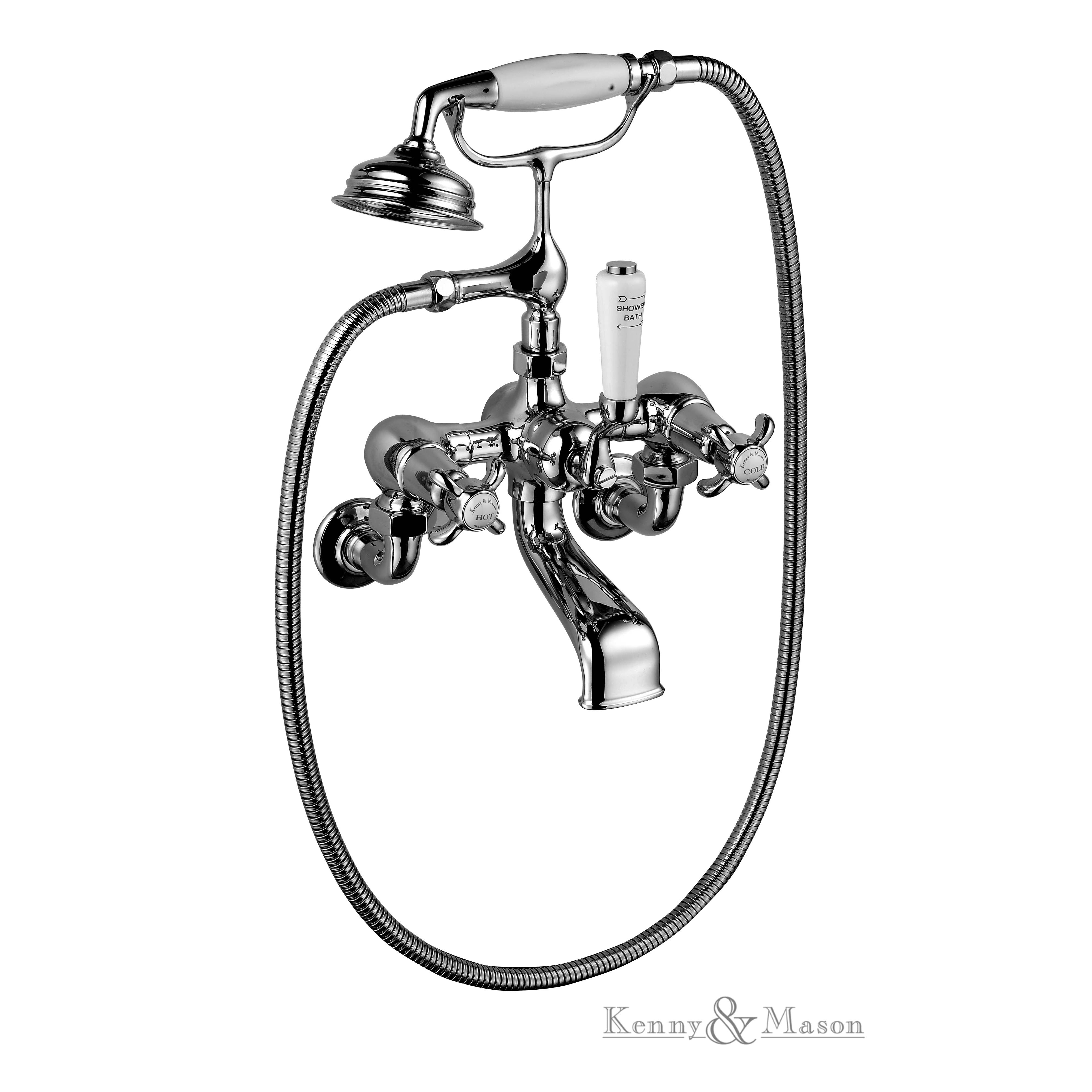 Discovery Bath - Shower Mixer - Wall - Teardrop