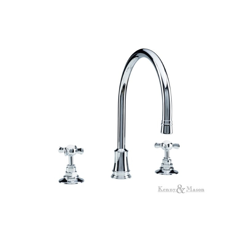 Kitchen Range 3 - Hole Kitchen Mixer - Crosstops