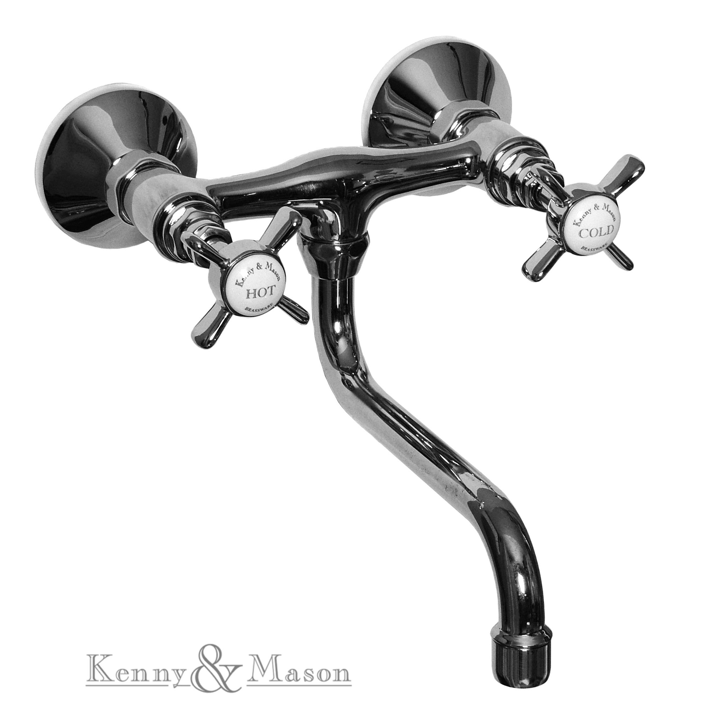 Traditional 2 - Hole Wall Mixer