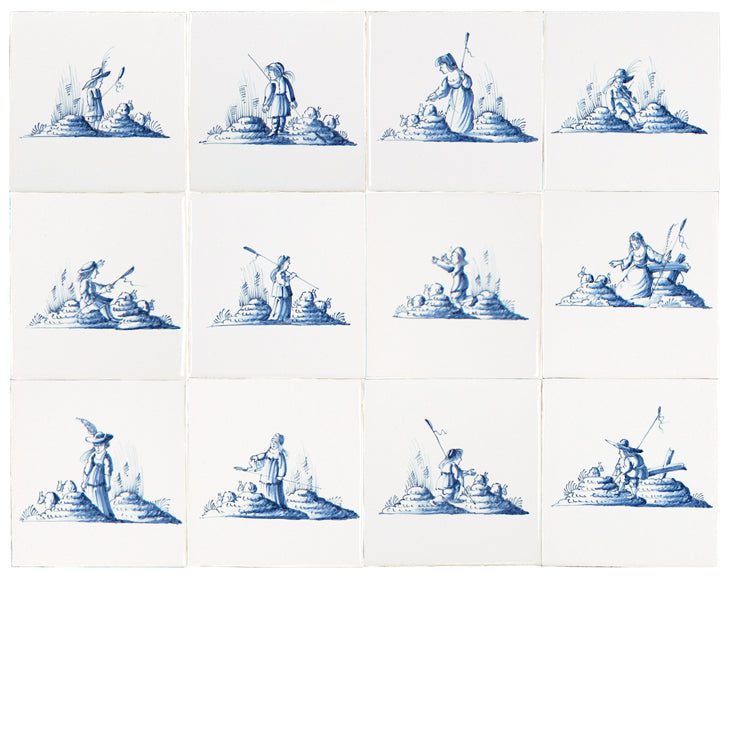 Herders - 130 x 130 set (12 stuks)
