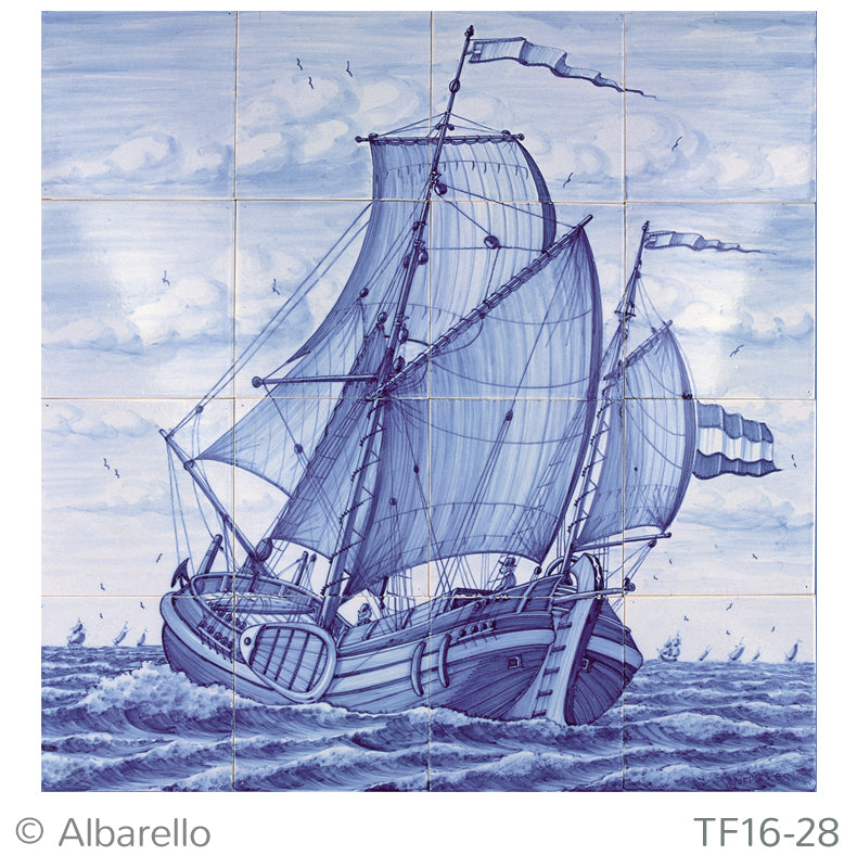 Kofschip 520 x 520 x 8