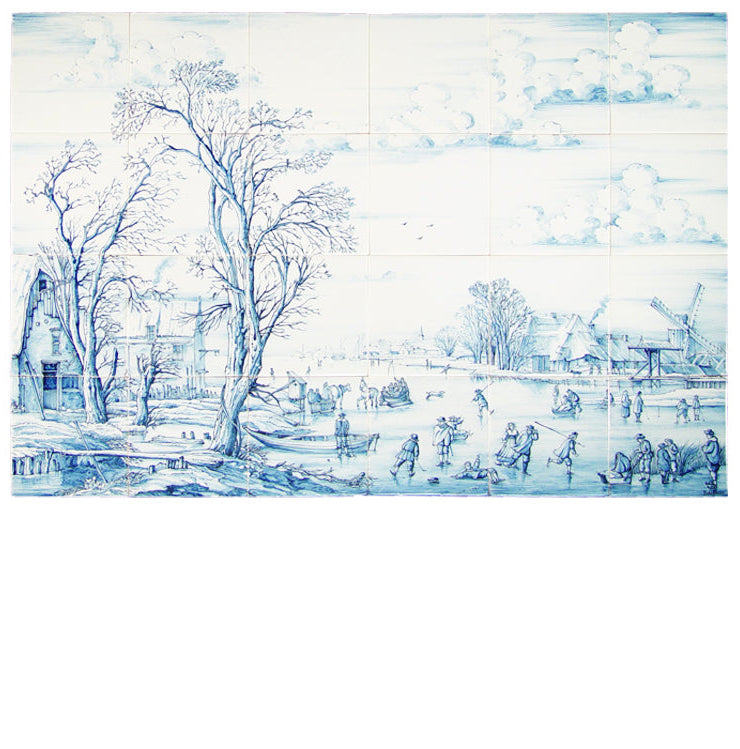 Winterlandschap 520 x 780 x 8