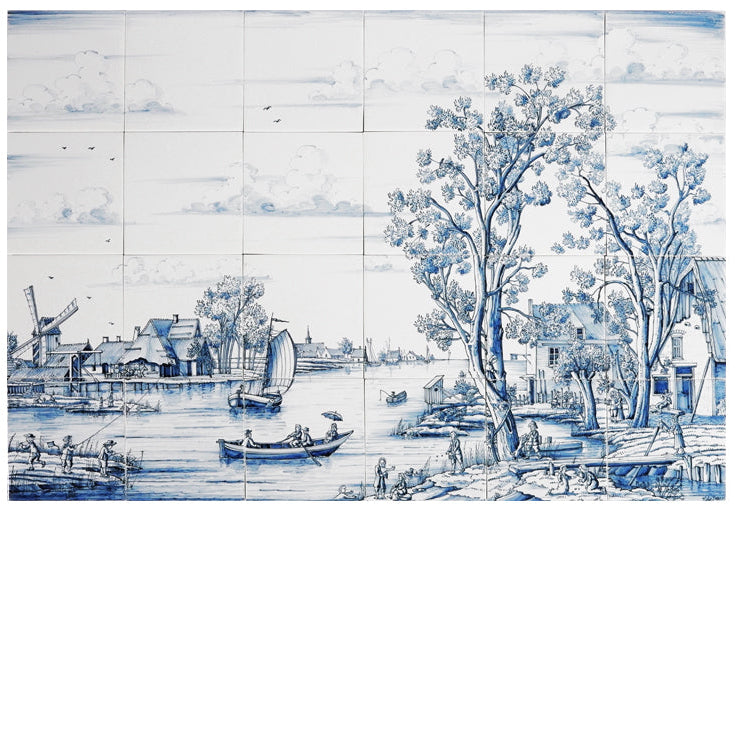 Zomerlandschap 520 x 780 x 8