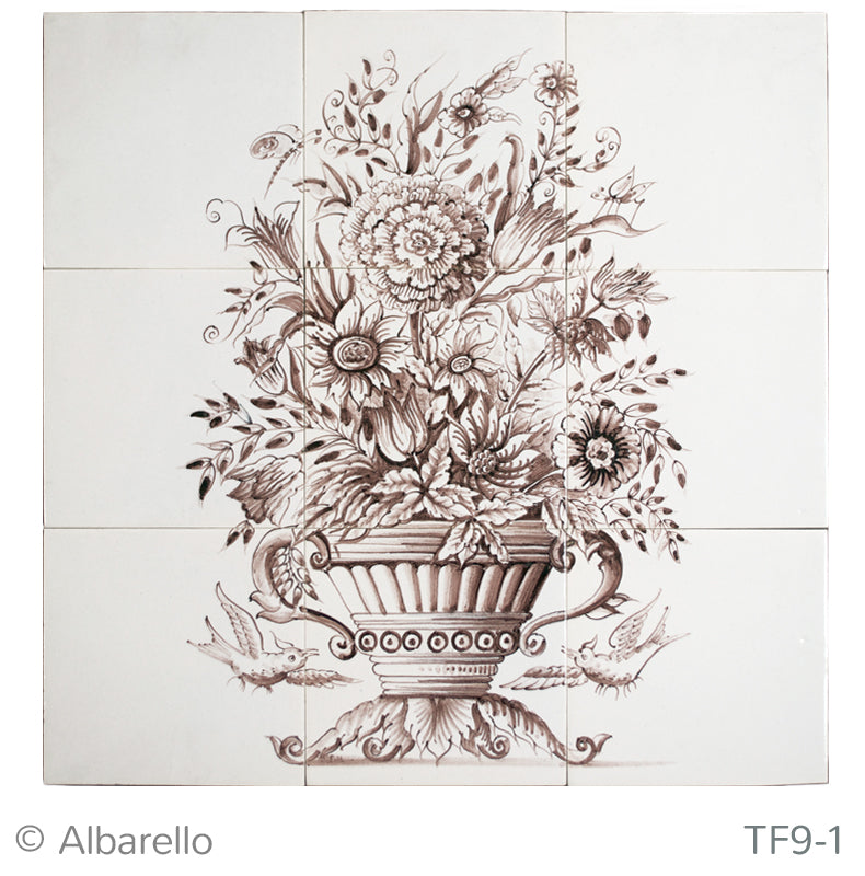 Bloemstuk 390 x 390 x 8