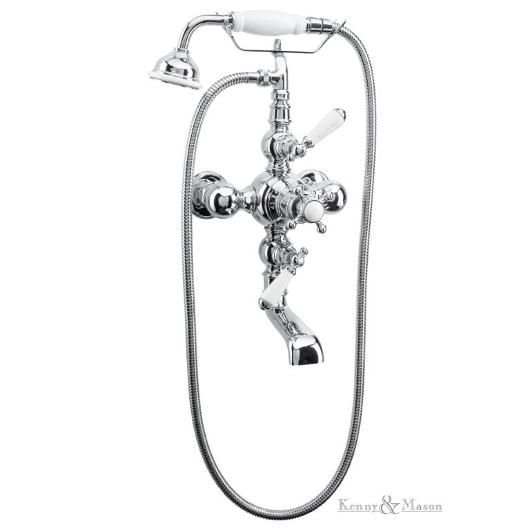 Thames Thermostatic Bath - Shower Mixer - Wall