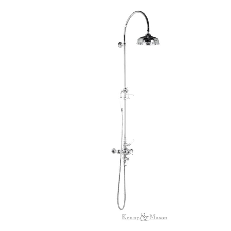Thames - Thermostatic Shower With Handset - 200 mm Rose
