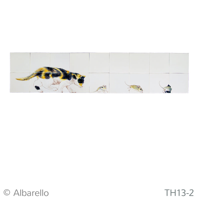 Kat met Muizen 260 x 1170 x 8