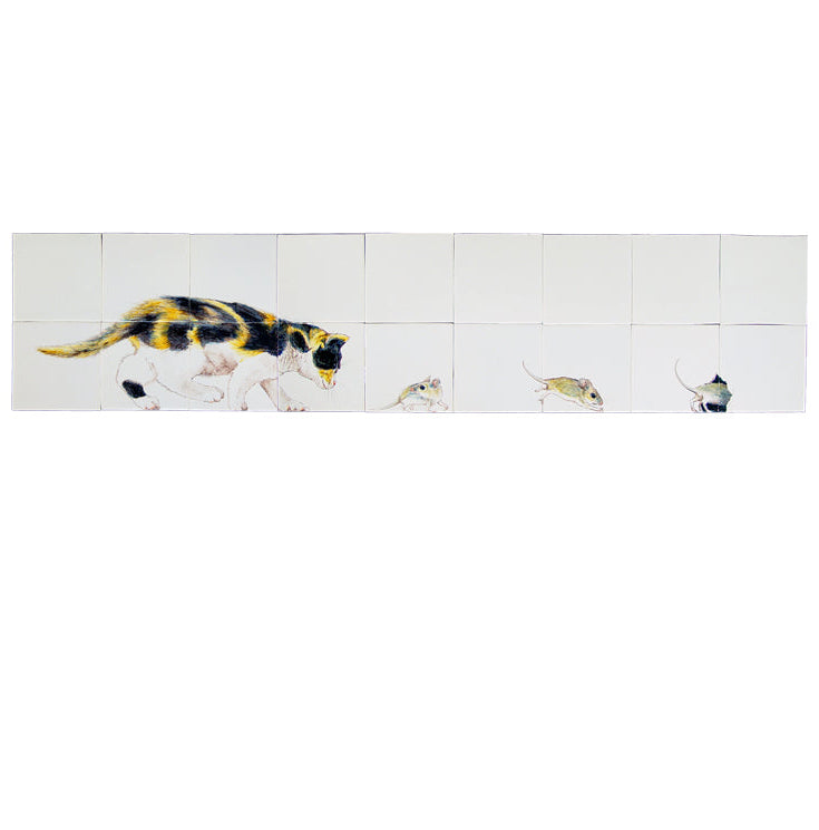 Kat met Muizen 260 x 1170 x 8