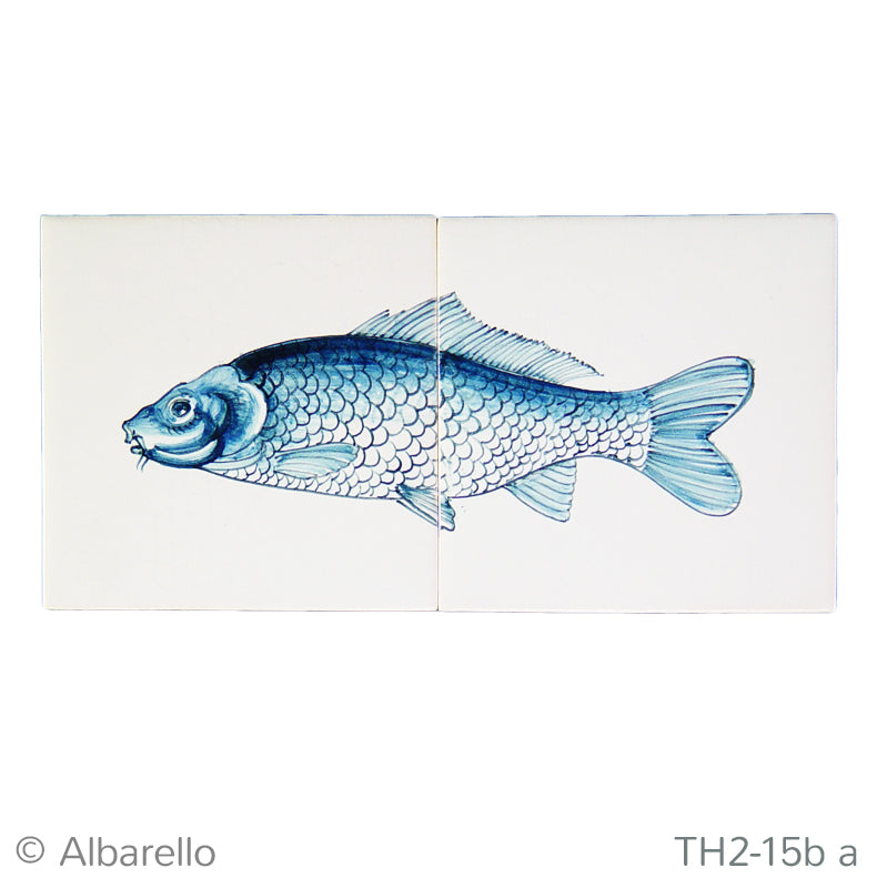 Vis Karper Blauw 130 x 260 x 8
