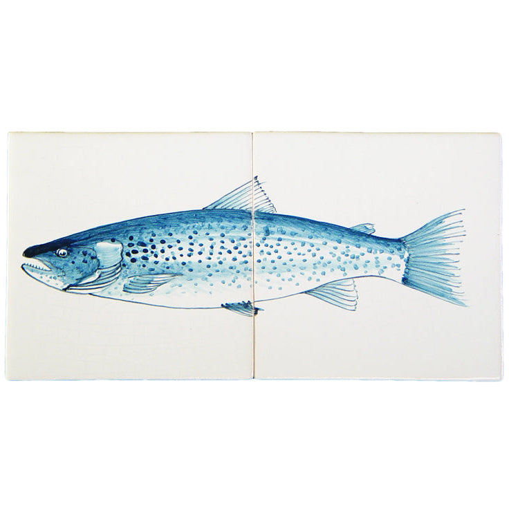 Vis Blauw 130 x 260 x 8