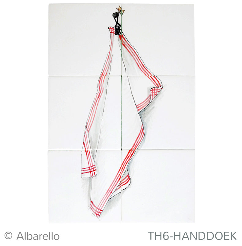 Handdoek 390 x 260 x 8