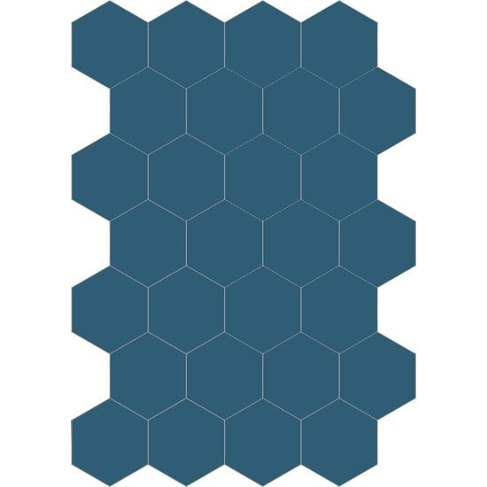 Bisazza cementtegel Hexagon 200 x 230