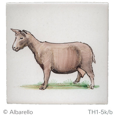 Geit 2 (Dieren rond de boerderij) 130 x 130 x 8