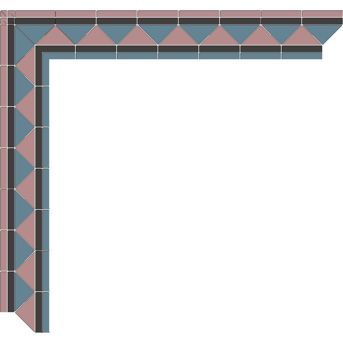 Henley With 2 Strips Border