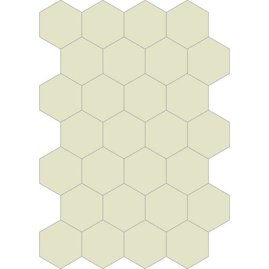 Bisazza cementtegel Hexagon 200 x 230