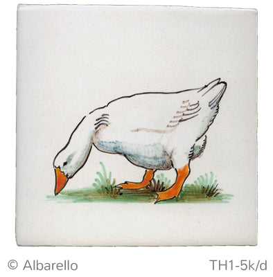 Gans 1 (Dieren rond de boerderij) 130 x 130 x 8