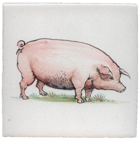 Varken 1 (Dieren rond de boerderij) 130 x 130 x 8