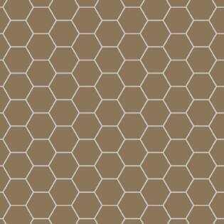 Winckelmans Hexagon 100 mm (op net 293 x 303 x 9)