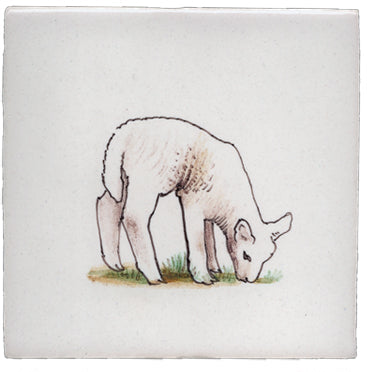 Lam (Dieren rond de boerderij) 130 x 130 x 8