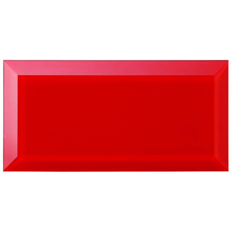 Clear Bevel 200 x 100 x 8