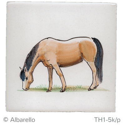 Paard 1 (Dieren rond de boerderij) 130 x 130 x 8