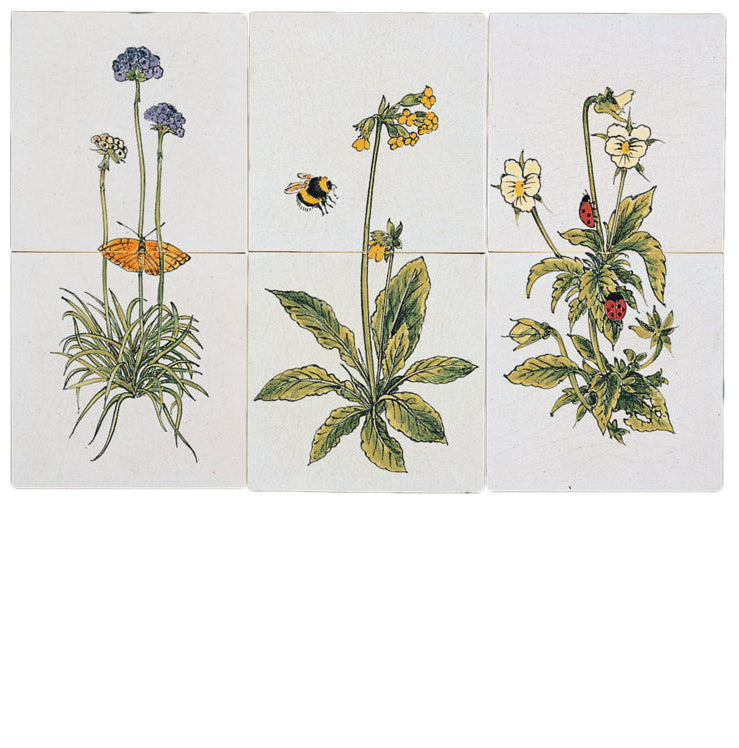 Veldbloemen met Insecten 260 x 390 x 8