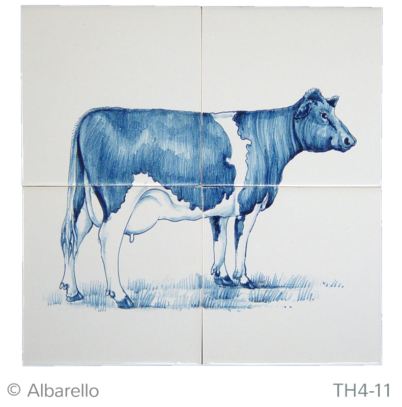 Koe Blauw 260 x 260 x 8