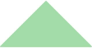 Triangle 50 x 36 x 36 (Spring Green)