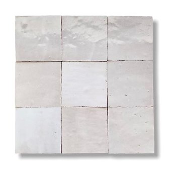 Zellige Alhambra Blanc Casse  nr. 06 - 100 x 100