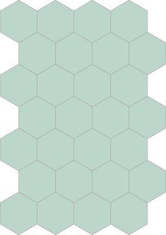 Bisazza cementtiles cilestrino hexagon